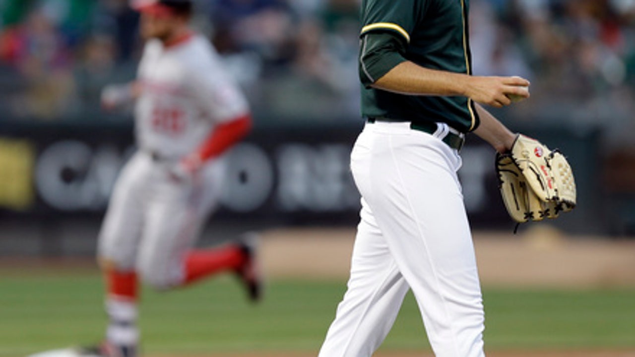 Murphy, Goodwin power 20-hit attack, Nationals top A's 13-3 (Jun 02, 2017)